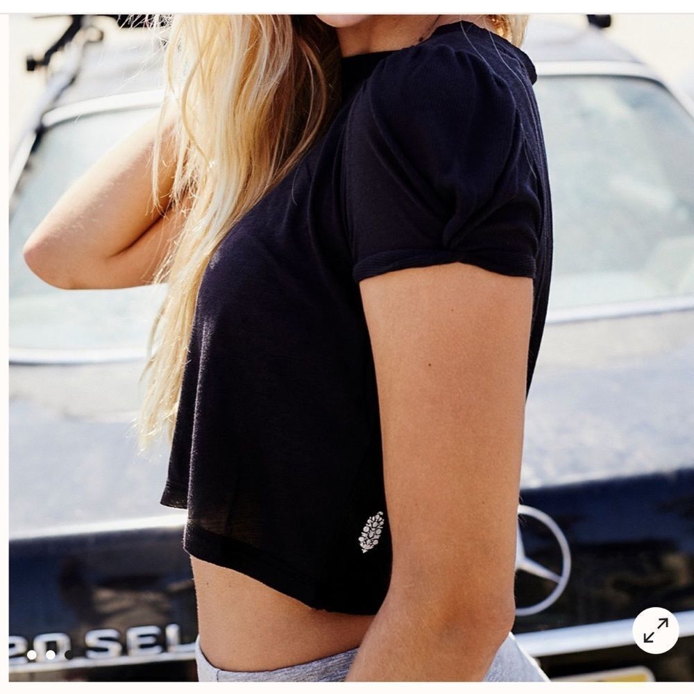 NWT FP Movement Keeps Getting Better Cropped Tee